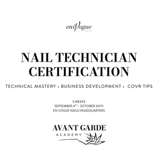Nail Tech Certification - Head Office (Surrey, BC)