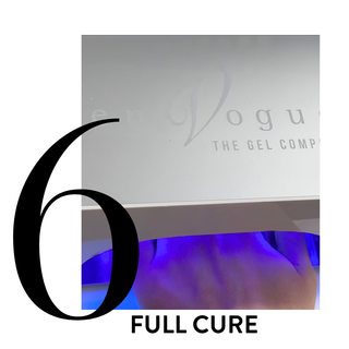 step 5: flash cure