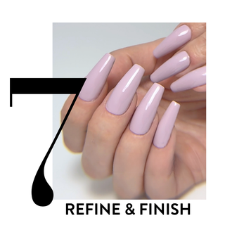 step 7: refine & finish