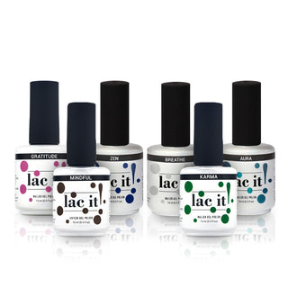 En Vogue Lac It! [Good Vibes Collection] 100% gel nail polish bottles
