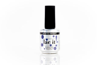 en Vogue Lac It! Mystic Knight dusty purple crème UV/LED gel nail polish for professional nails and extensions bottle